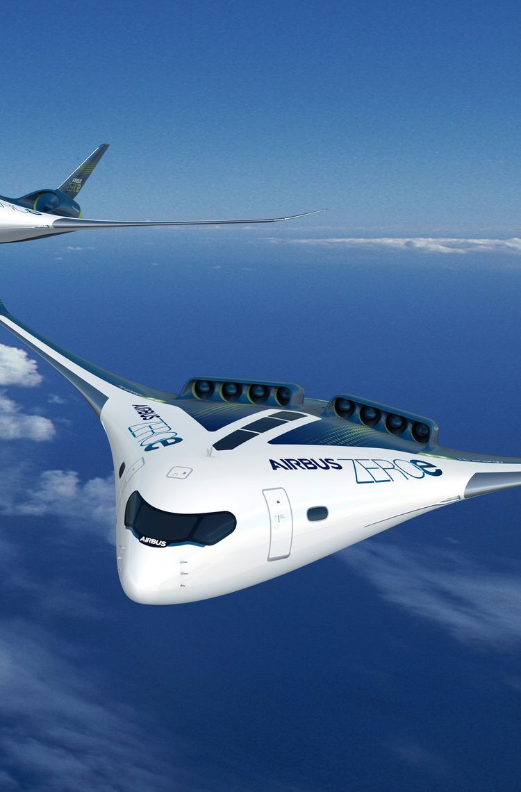 AirbusZeroE Blendedwing Conceptplanes B2 AirbusZeroE Blendedwing Conceptplanes B2