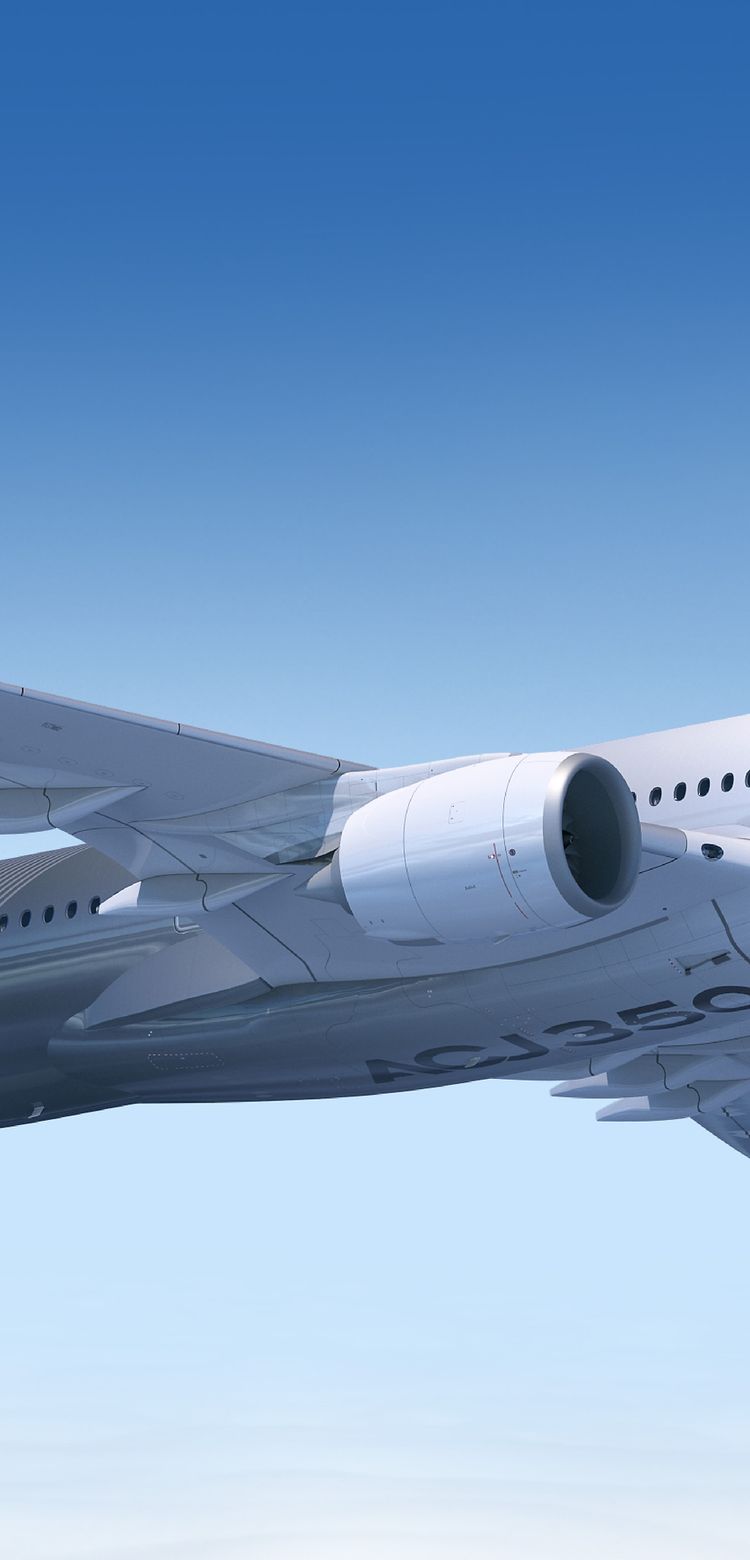 ACJ350 rendering with ACJ livery ACJ350 rendering with ACJ livery