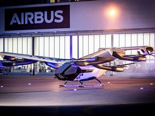 Three-quarter view of CityAirbus NextGen Three-quarter view of CityAirbus NextGen