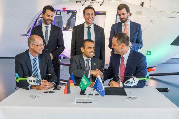 Signing Ceremony Aramco Milestone Airbus