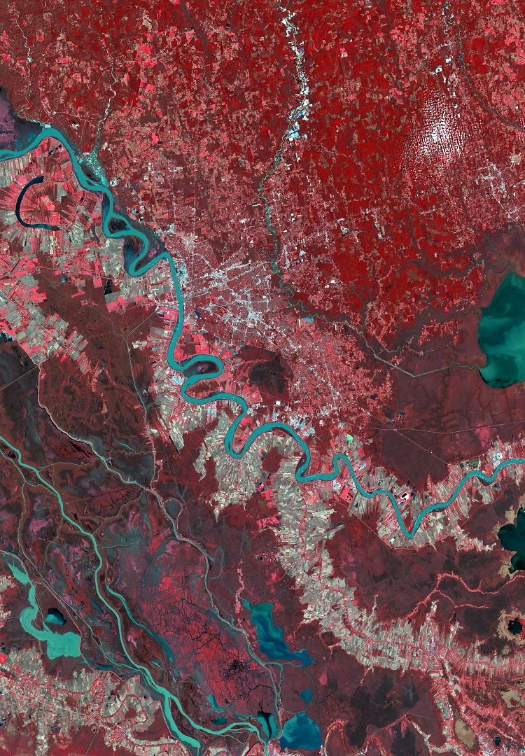 Mississippi River DMC Constellation Alsat 1B Imag ASAL Distribution Airbus DS 2019 Mississippi River DMC Constellation Alsat 1B Imag ASAL Distribution Airbus DS 2019