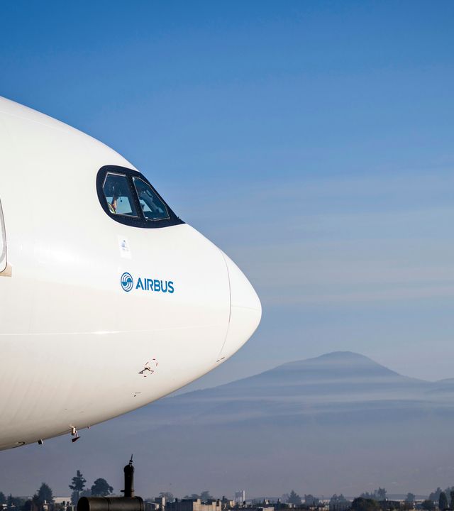 A330 in flight at Toluca & La Paz A330 in flight at Toluca & La Paz