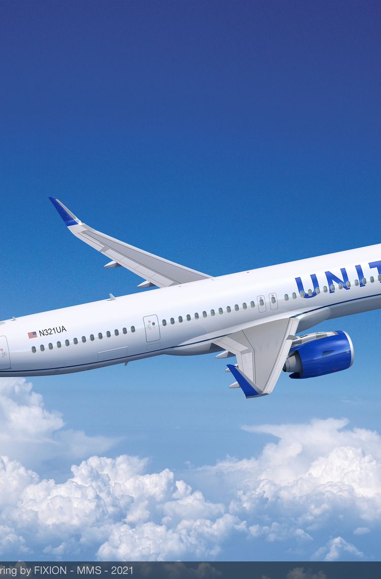 A321neo United Airlines - rendering A321neo United Airlines - rendering
