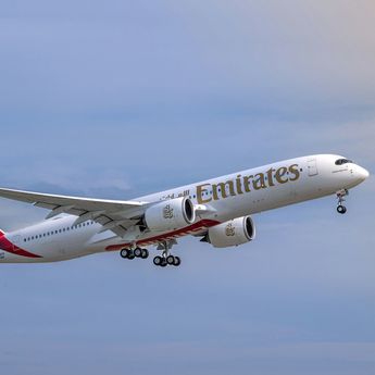 Emirates A350-900 MSN684 First flight Emirates A350-900 MSN684 First flight