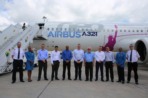 Airbus A321LR in Seychelles 2