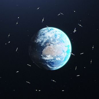 Navigation constellation without lines Navigation constellation without lines