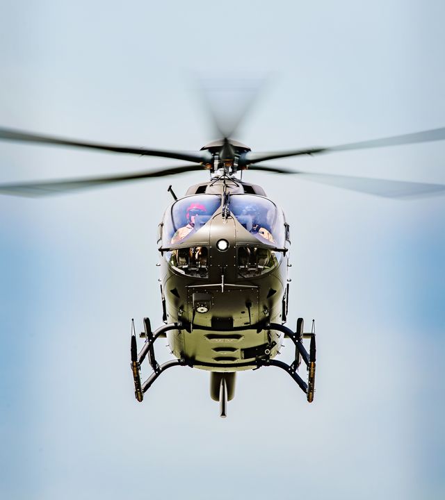 Lakota in flight  Lakota in flight