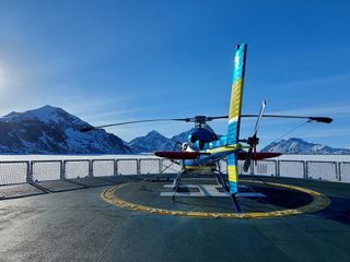 Airbus H125 onboard the Commandant Charcot Airbus H125 onboard the Commandant Charcot