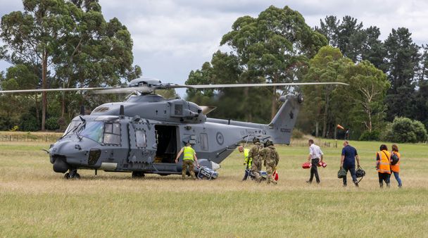  NH90 after Cyclone Gabrielle - © Ned Dawson / Airbus Helicopters