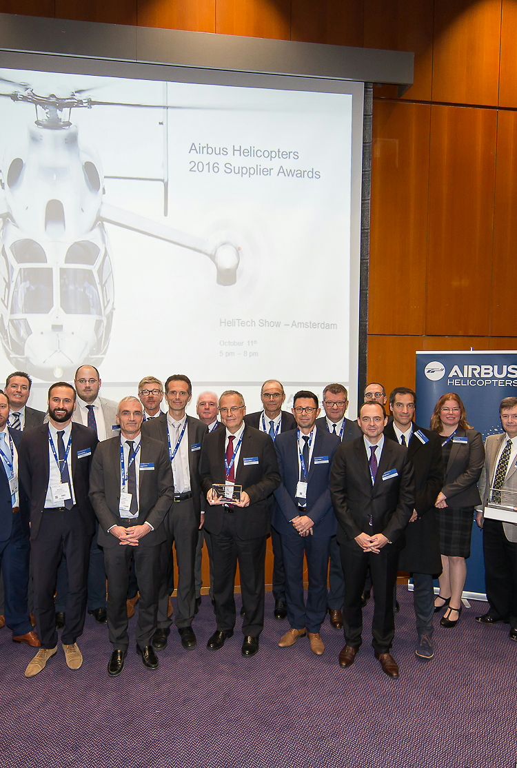 Airbus Helicopters awards best suppliers in second awards ceremony Airbus Helicopters awards best suppliers in second awards ceremony