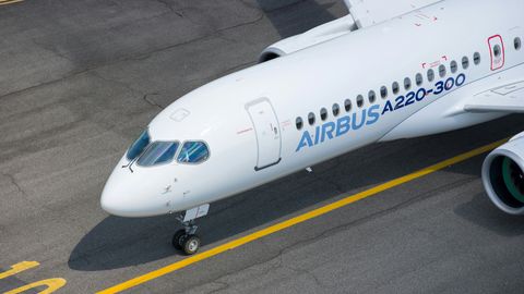 A220 reveal: first arrival in Airbus livery 13 A220 reveal: first arrival in Airbus livery 13