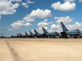 German Eurofighters in Pitch Black 2024 German Eurofighters in Pitch Black 2024