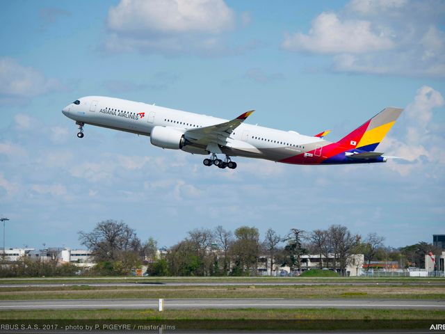 Asiana Airlines_First A350 XWB delivery 1 Asiana Airlines_First A350 XWB delivery 1