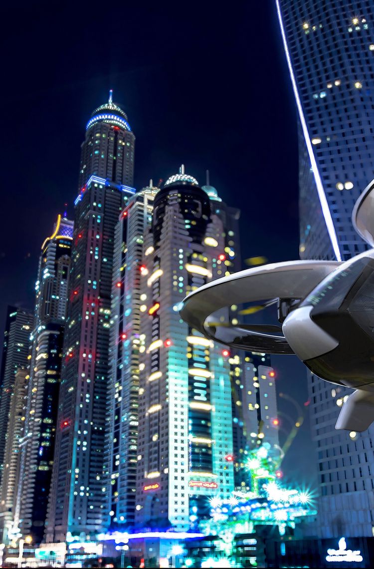 CityAirbus demonstrator illustration CityAirbus demonstrator illustration