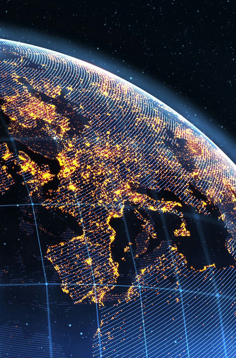 Global International Connectivity Background Global International Connectivity Background