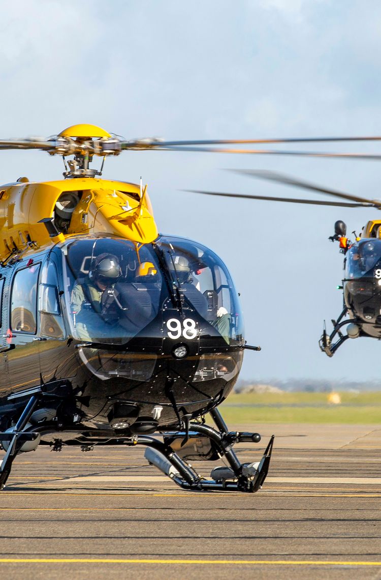 H145 Jupiter HT1 at RAF Shawbury H145 Jupiter HT1 at RAF Shawbury
