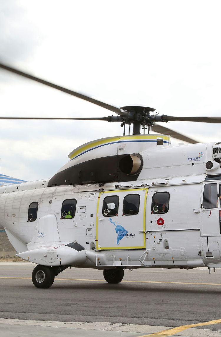 The H215 basks in a successful Latin American Demotour The H215 basks in a successful Latin American Demotour