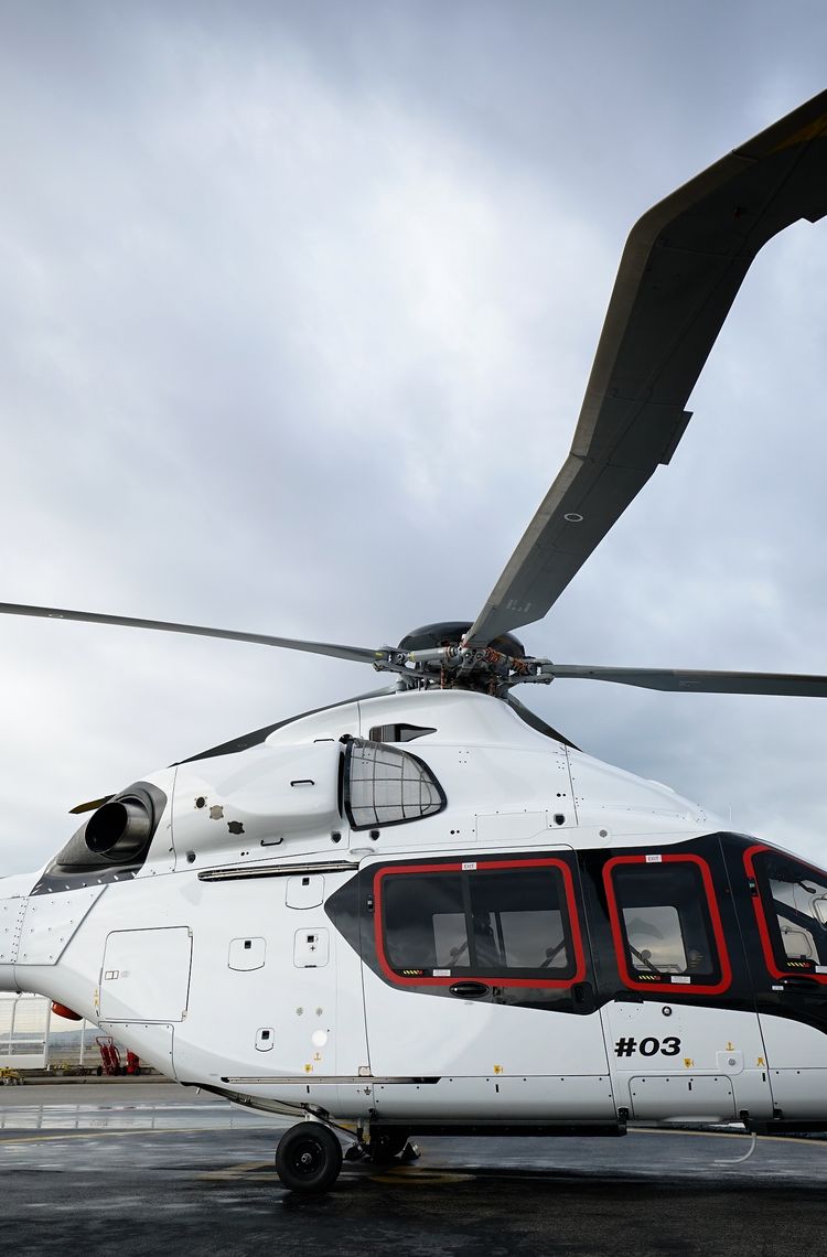 H160’s third prototype gets its carbon design livery H160’s third prototype gets its carbon design livery