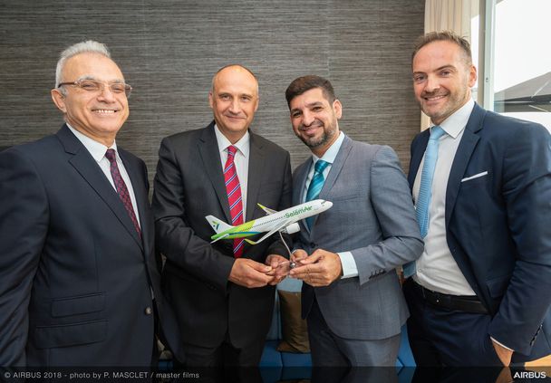 SalamAir A320neo agreement Farnborough