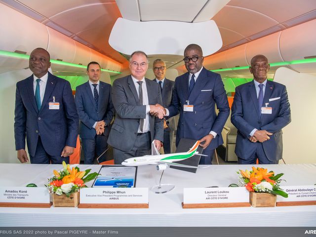 A330 delivery to Air Cote d Ivoire - signature A330 delivery to Air Cote d Ivoire - signature