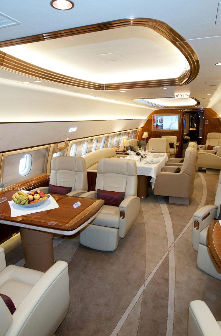 ACJ319 Airbus Comlux cabin lounge ACJ319 Airbus Comlux cabin lounge