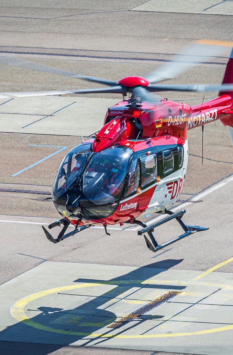 H145 landing H145 landing