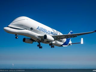 BelugaXL first flight BelugaXL first flight