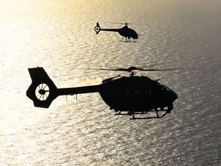 Airbus H145M and VSR700 during MUSHER exercise Airbus H145M and VSR700 during MUSHER exercise