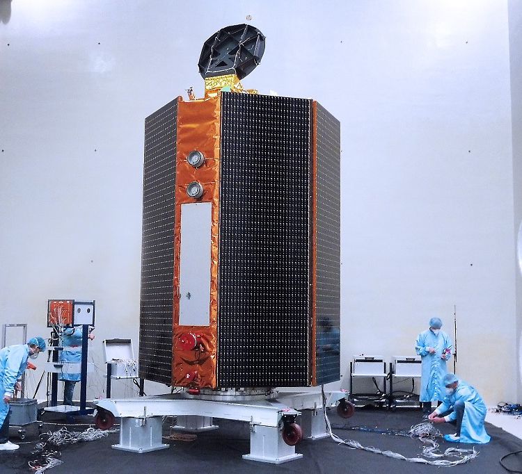 Sentinel 6A In The Reverberation Chamber Sentinel 6A In The Reverberation Chamber