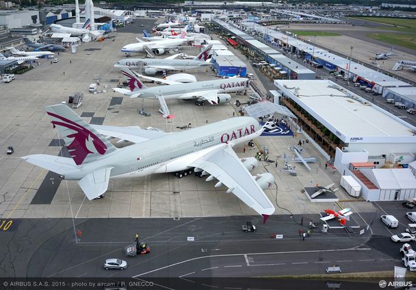 LE BOURGET 2015 - AERIAL VIEW