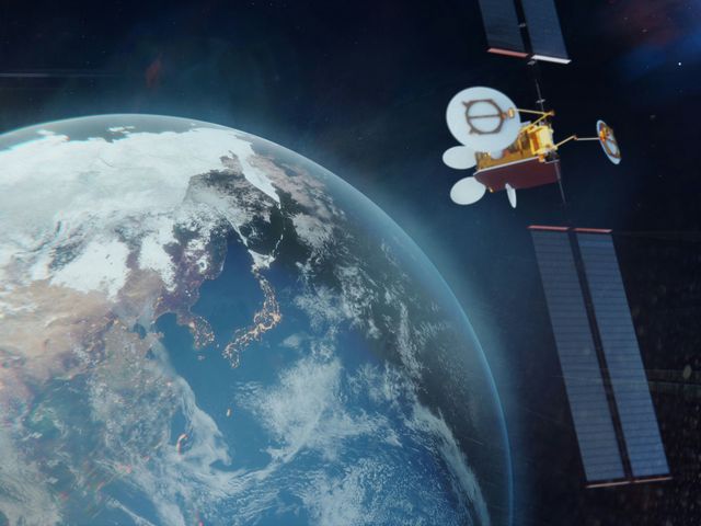 Superbird 9 satellite - JSAT and Airbus Superbird 9 satellite - JSAT and Airbus