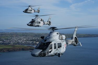 French Navy's H160s in flight French Navy's H160s in flight