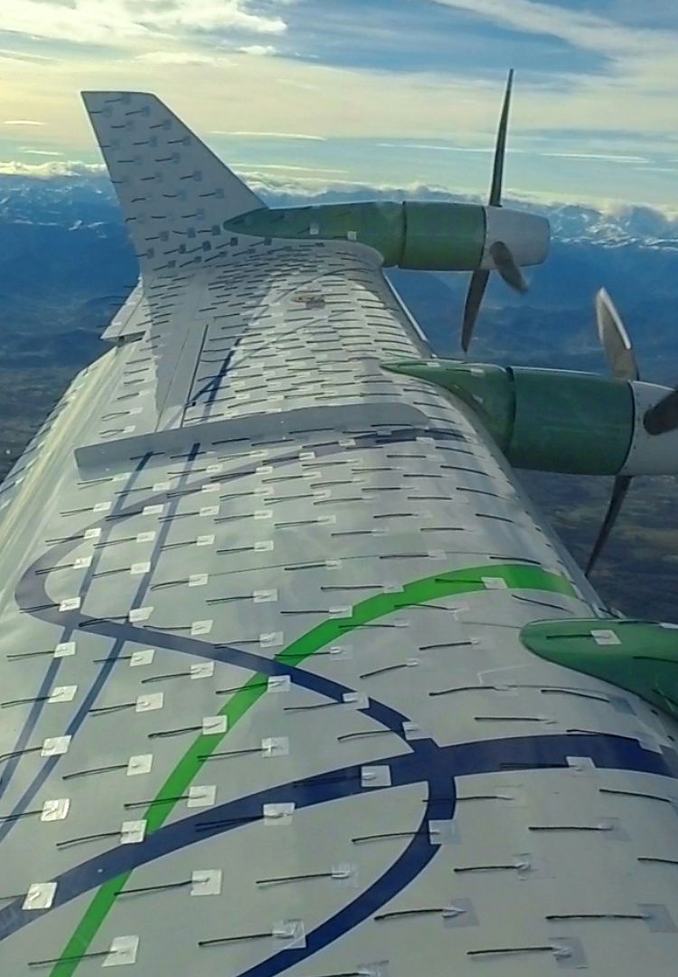 EcoPulse demonstrator’s first test flight with battery system onboard EcoPulse demonstrator’s first test flight with battery system onboard