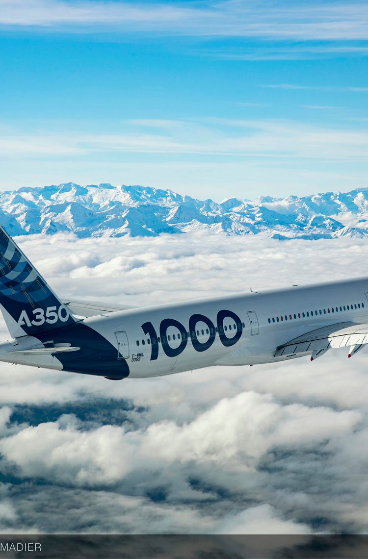 A350-1000 Airbus MSN059 in flight - first flight A350-1000 Airbus MSN059 in flight - first flight