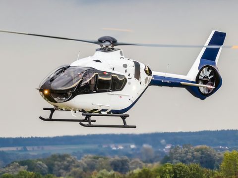 H135 in flight H135 in flight