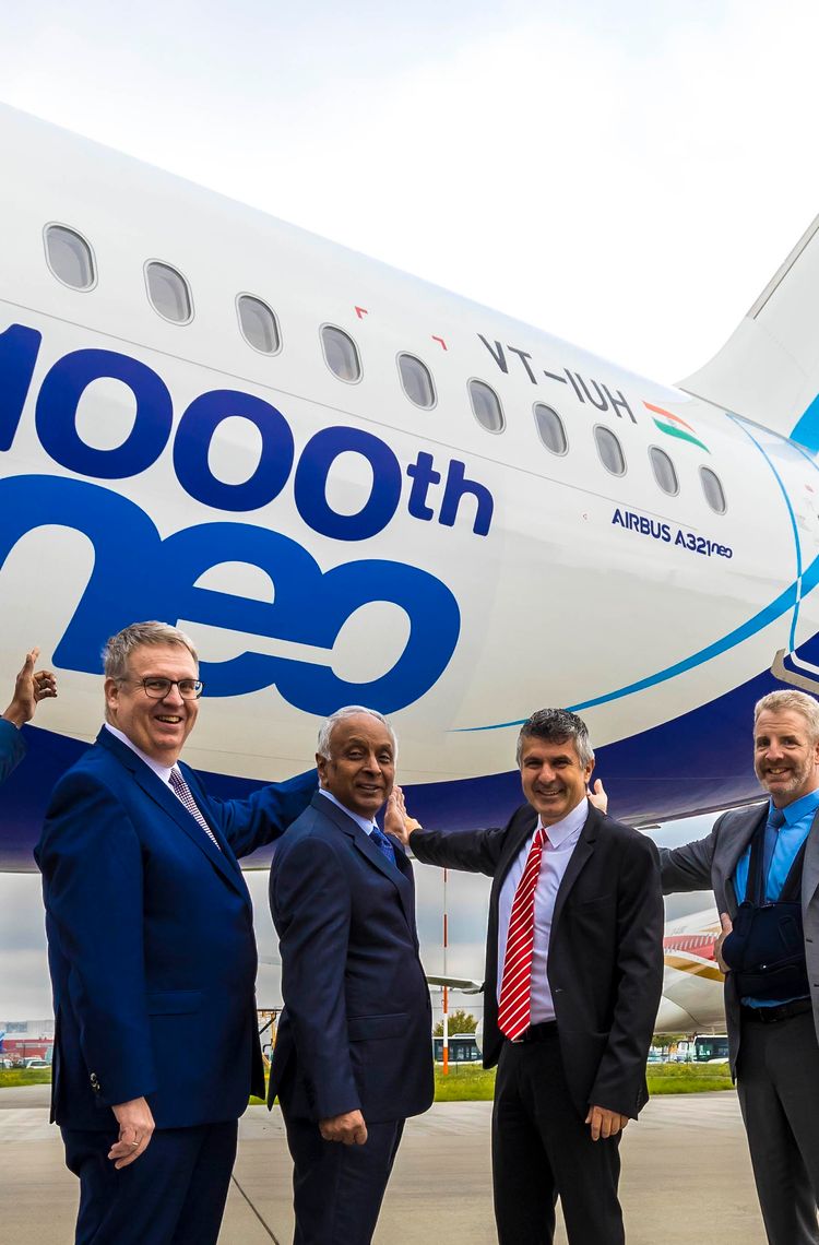IndiGo takes delivery of 1,000th A320neo Family aircraft IndiGo takes delivery of 1,000th A320neo Family aircraft