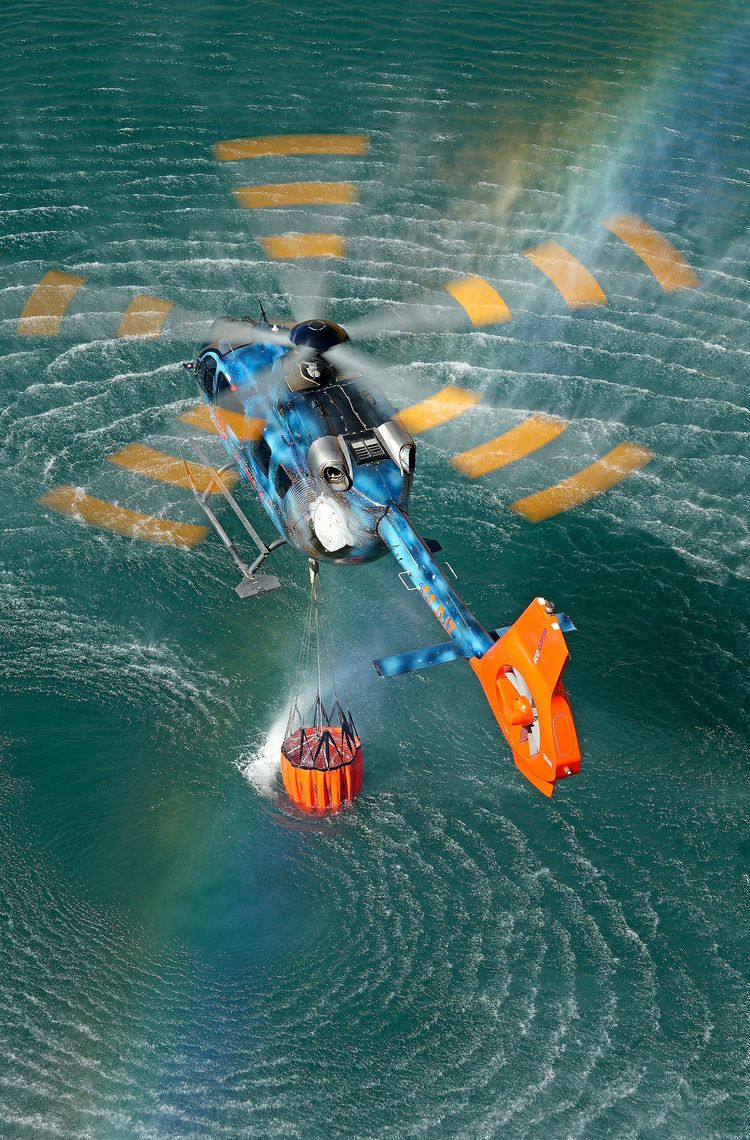 Ecocopter, Chile H145 Firefighting mission Ecocopter, Chile H145 Firefighting mission