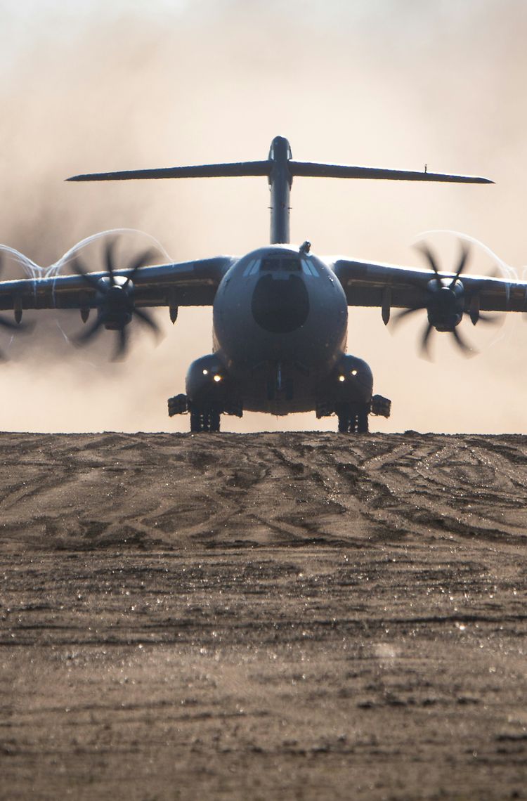 A400M Unpaved Runway Test A400M Unpaved Runway Test