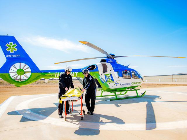 H145 during HEMS operation H145 during HEMS operation