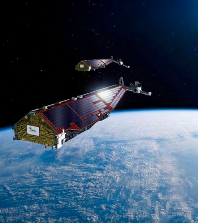 Artist view of Swarm Copyright ESA Artist view of Swarm Copyright ESA