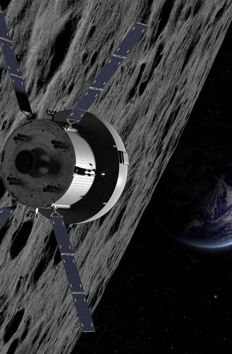 Orion EMS Moonscenario Copyright NASA Orion EMS Moonscenario Copyright NASA