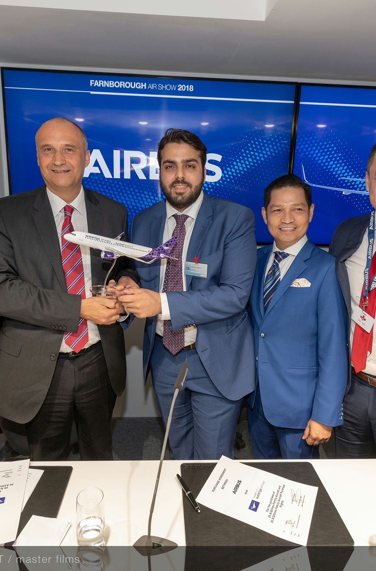 Golden Falcon Aviation A320neo order for Wataniya Airways – 2018 Farnborough Airshow Golden Falcon Aviation A320neo order for Wataniya Airways – 2018 Farnborough Airshow