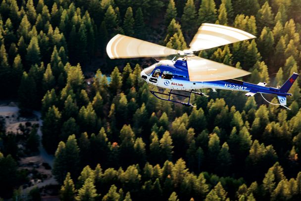AirLink's H125 in flight