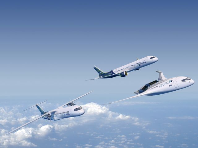ZEROe Concept Aircraft Formation Flight ZEROe Concept Aircraft Formation Flight