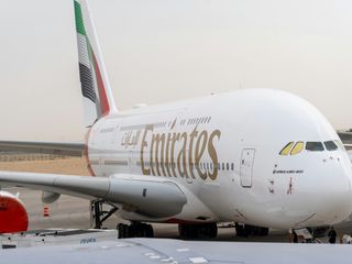 Dubai Airshow 2023 Day 4 - A380 UAE Emirates