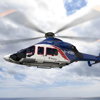 Bristow's Airbus H160 leased from Milestone Bristow's Airbus H160 leased from Milestone