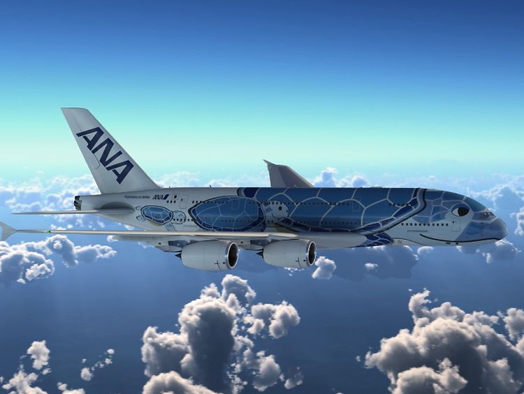 A380 ANA special livery A380 ANA special livery