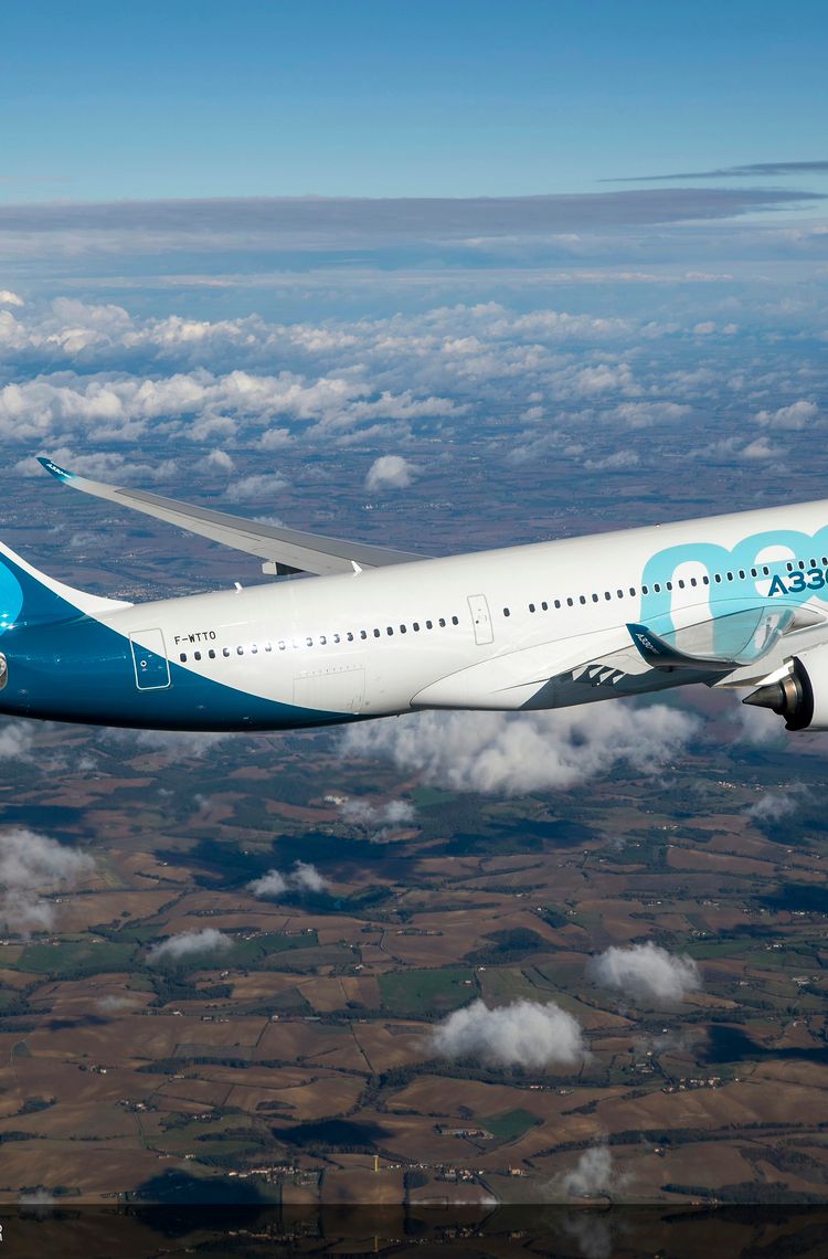 A330-800 in flight A330-800 in flight