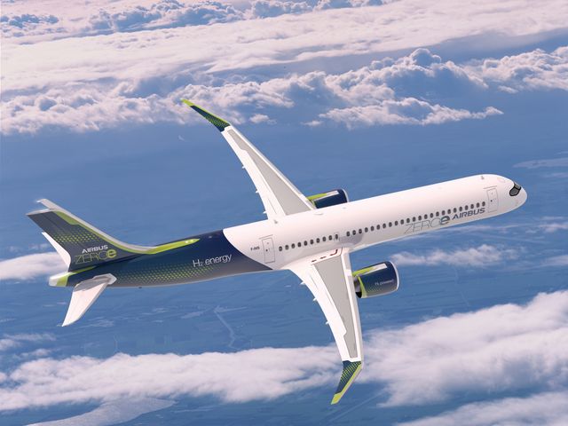 Airbus ZEROe Turbofan Concept Airbus ZEROe Turbofan Concept