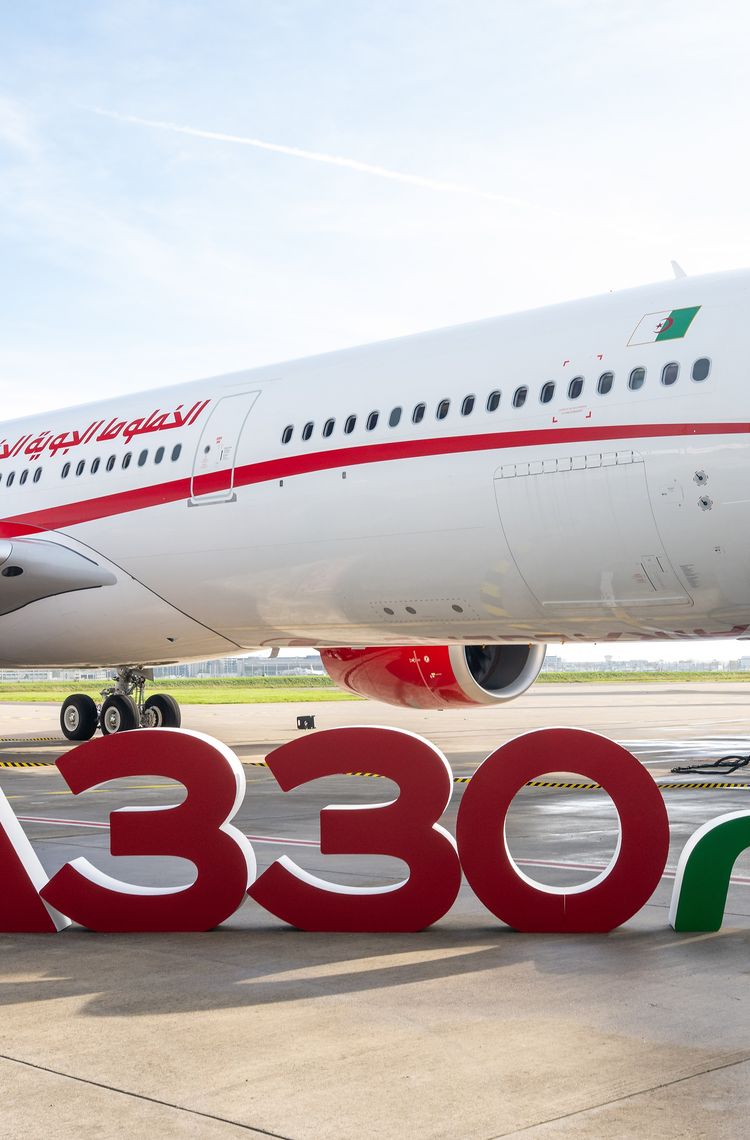 First A330neo delivery to Air Algerie - Aircraft with letters First A330neo delivery to Air Algerie - Aircraft with letters